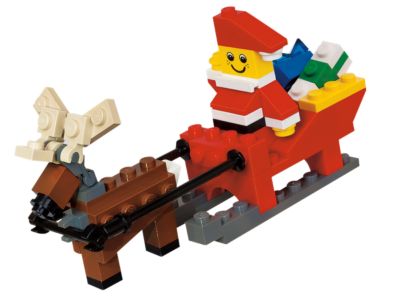 40010 LEGO Father Christmas with Sledge Building Set thumbnail image
