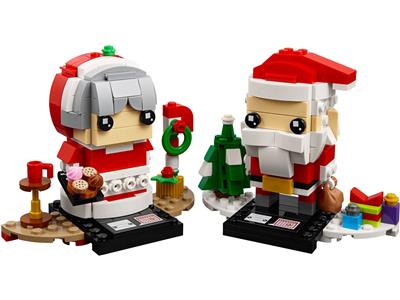 40274 LEGO BrickHeadz Mr. & Mrs. Claus thumbnail image