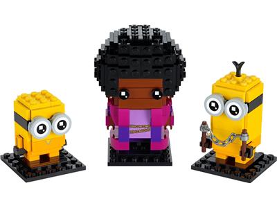 40421 LEGO BrickHeadz Minions The Rise of Gru Belle Bottom, Kevin and Bob thumbnail image