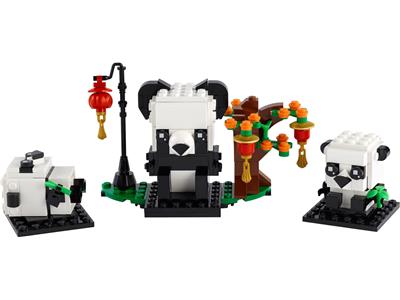 40466 LEGO BrickHeadz Chinese New Year Pandas thumbnail image