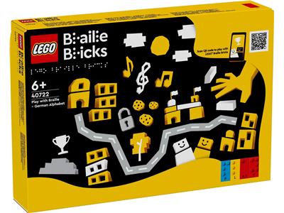 40722 LEGO Braille Bricks Play with Braille - German Alphabet thumbnail image
