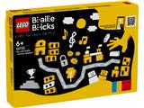 40722 LEGO Braille Bricks Play with Braille - German Alphabet