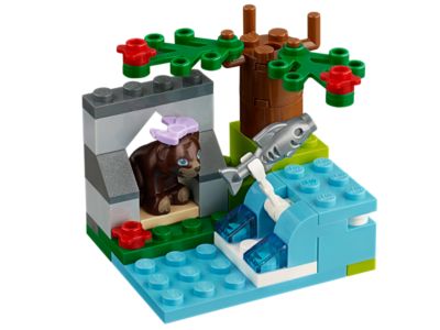 41046 LEGO Friends Animals Series 5 Brown Bear's River thumbnail image