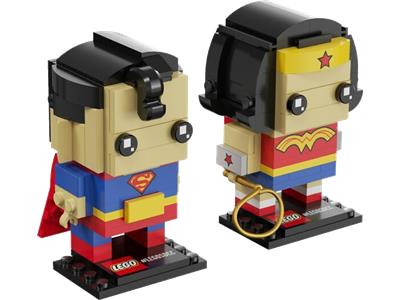 41490 LEGO BrickHeadz DC Comics Super Heroes San Diego Comic-Con Superman & Wonder Woman thumbnail image