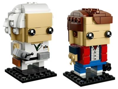 41611 LEGO BrickHeadz Marty McFly & Doc Brown thumbnail image