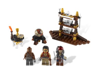 4191 LEGO Pirates of the Caribbean On Stranger Tides Captain's Cabin thumbnail image