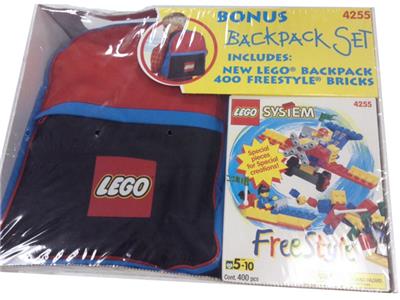 4255 LEGO Freestyle Backpack Set Blue thumbnail image