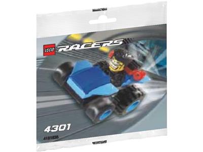 4301 LEGO Drome Racers Blue Car thumbnail image