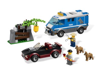 4441 LEGO City Forest Police Police Dog Van thumbnail image