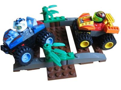 4595 LEGO Drome Racers Zero Tornado & Hot Rock thumbnail image