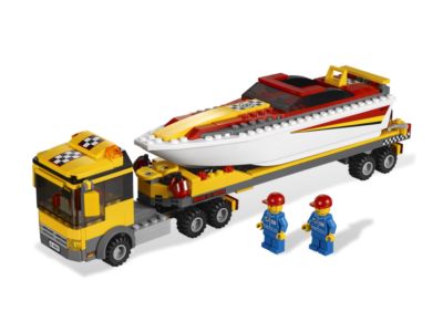 4643 LEGO City Harbor Power Boat Transporter thumbnail image
