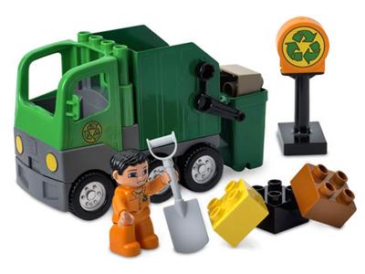 4659 Duplo LEGO Ville Garbage Truck thumbnail image