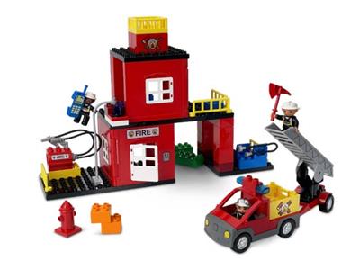 4664 Duplo LEGO Ville Fire Station thumbnail image