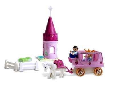 4821 LEGO Duplo Princess Castle Princess' Horse and Carriage thumbnail image