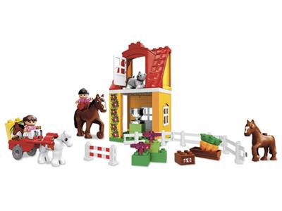 4974 Duplo LEGO Ville Horse Stables thumbnail image