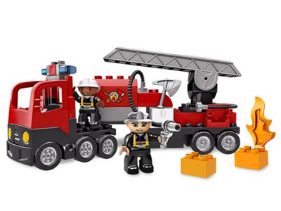 4977 Duplo LEGO Ville Fire Truck thumbnail image