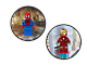 Magnet Set Spiderman and Iron Man thumbnail
