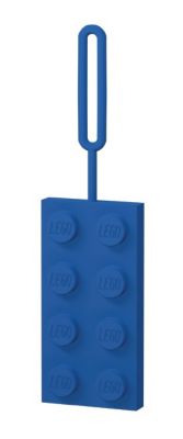 5005342 LEGO 2x4 Blue Silicone Luggage Tag thumbnail image