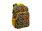 5005356 LEGO Red Blue Brick Print Eco Heritage Backpack