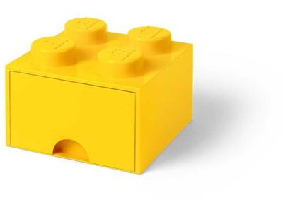 5005401 LEGO 4 Stud Bright Yellow Storage Brick Drawer thumbnail image