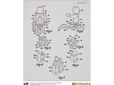 5006003 Australian Patent LEGO Minifigure 1977 thumbnail image
