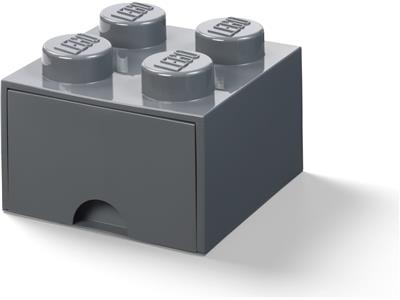 5006933 LEGO 4 Stud Storage Brick Dark Gray thumbnail image
