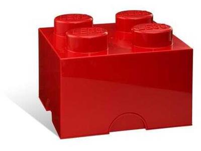5006968 LEGO 4 Stud Storage Brick Red thumbnail image