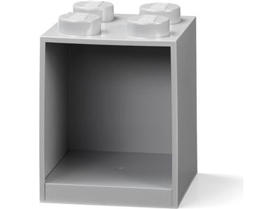5007283 LEGO 4 Stud Brick Shelf Gray thumbnail image