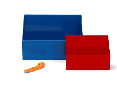 5007289 LEGO Brick Scooper Set Bright Red thumbnail image