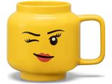 5007876 LEGO Large Winking Girl Ceramic Mug