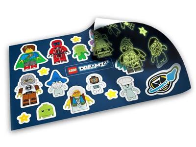 5007937 LEGO DREAMZzz Glow In The Dark Stickers thumbnail image