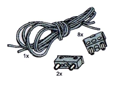 5065 LEGO Trains Two-Way Plugs and Cable 3.0 m thumbnail image