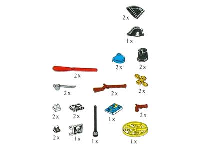 5150 LEGO Pirate Accessories thumbnail image