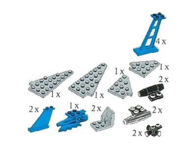 5173 LEGO Space Wings, Sloping Frames, Space Motors and Seats thumbnail image