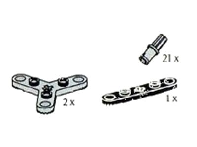 5264 LEGO Technic Rotors and Bush / Cross Axles thumbnail image