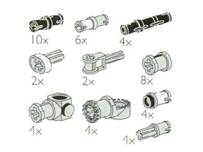 5275 LEGO Technic Toggle Joints and Connector Pegs and Rods thumbnail image