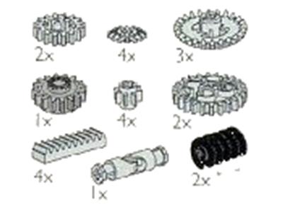 5276 LEGO Technic Gear Wheels, Worm Gears and Racks, Universal Joints thumbnail image