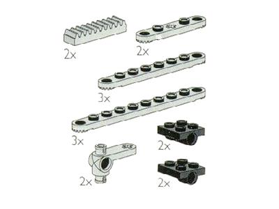 5279 LEGO Technic Steering Elements, Plates and Gear Racks thumbnail image