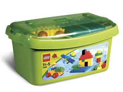 5380-2 LEGO Duplo Large Brick Box Green Plate thumbnail image