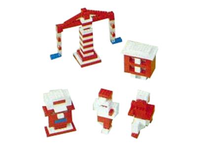 6-4 LEGO Samsonite Kraft Velveeta Mini-Wheel Model Maker Set 6 thumbnail image