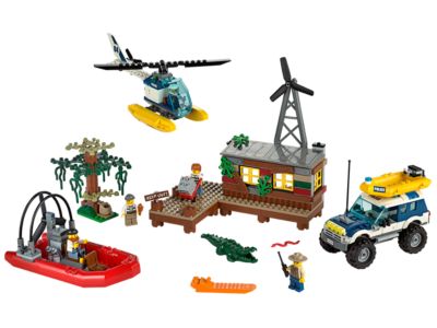 60068 LEGO City Swamp Police Crooks' Hideout thumbnail image