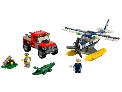 60070 LEGO City Swamp Police Water Plane Chase thumbnail image