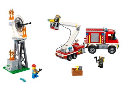 60111 LEGO City Fire Utility Truck thumbnail image