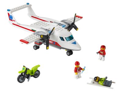 60116 LEGO City Ambulance Plane thumbnail image
