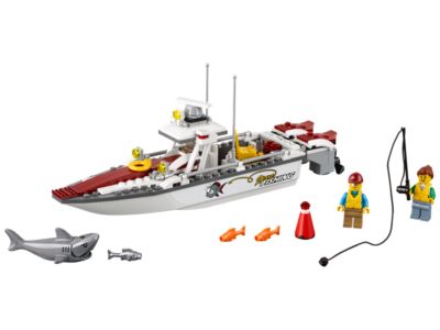 60147 LEGO City Harbor Fishing Boat thumbnail image