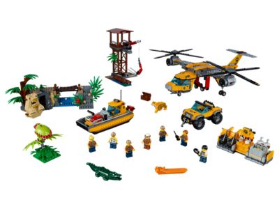 60162 LEGO City Jungle Air Drop Helicopter thumbnail image