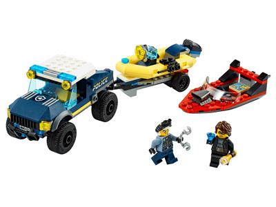 60272 LEGO City Elite Police Boat Transport thumbnail image