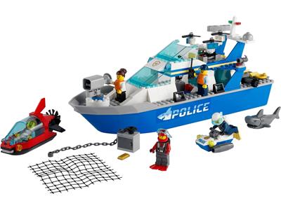 60277 LEGO City Police Patrol Boat thumbnail image