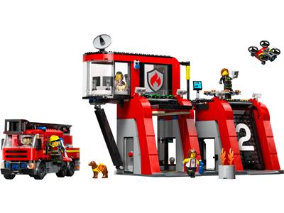60414 LEGO City Fire Station with Fire Engine thumbnail image