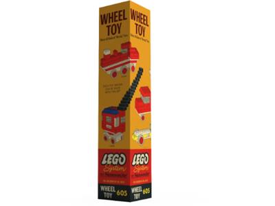 605-4 LEGO Samsonite Wheel Toy Set thumbnail image